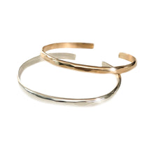 Load image into Gallery viewer, Jess Hammered Cuff Bracelet