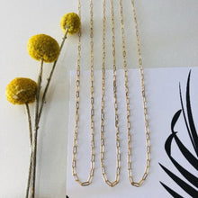 Load image into Gallery viewer, Tiffani Paperclip Link Necklace